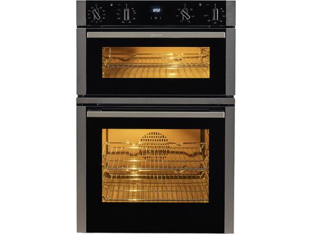 NEFF N50 U1ACE5HN0B Built In Electric Double Oven - Stainless Steel - A/B Rated
