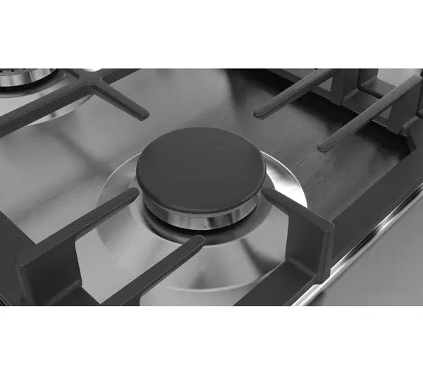 BOSCH Series 6 PCQ7A5B90 75 cm Gas Hob - Stainless Steel