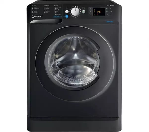 INDESIT Innex BWE 71452K UK N 7 kg 1400 Spin Washing Machine - Black