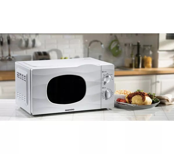 DAEWOO KOR6L77 Solo Microwave - White
