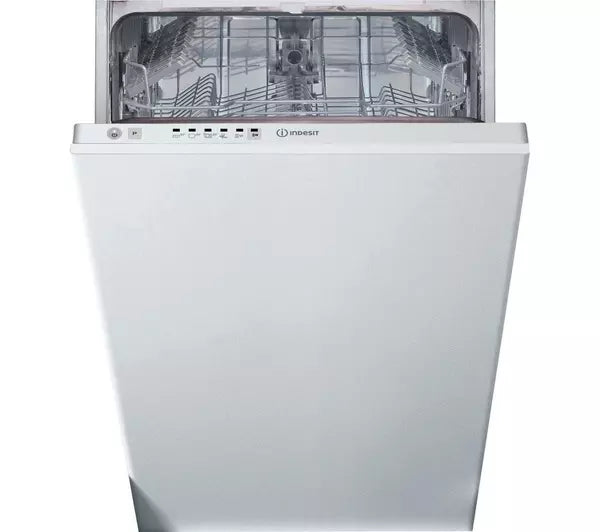 Grade A INDESIT DSIE 2B10 UK N Slimline Fully Integrated Dishwasher BB2607