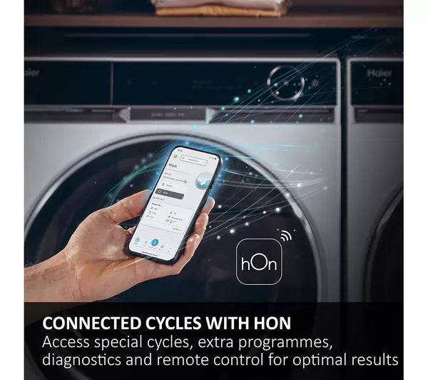 HAIER I-Pro Series 5 HW100-B14959S8U1UK WiFi-enabled 10 kg 1400 rpm Washing Machine - Anthracite