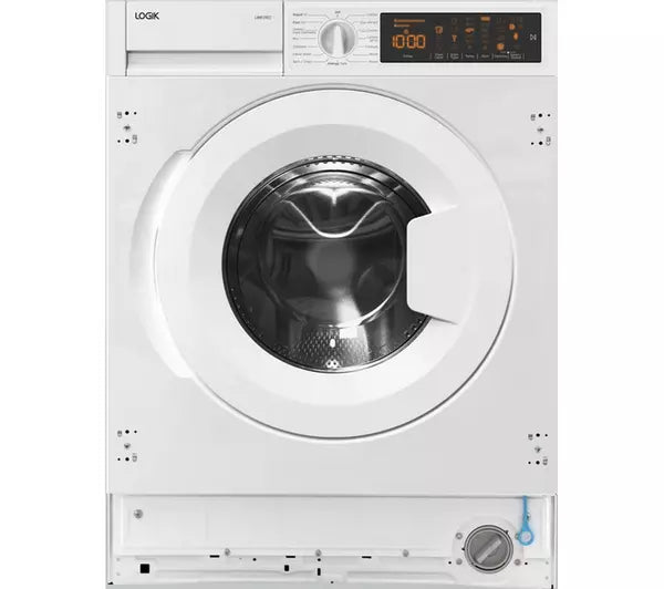 LOGIK T-series LIW812W22 Integrated 8 kg 1200 Spin Washing Machine BB5397