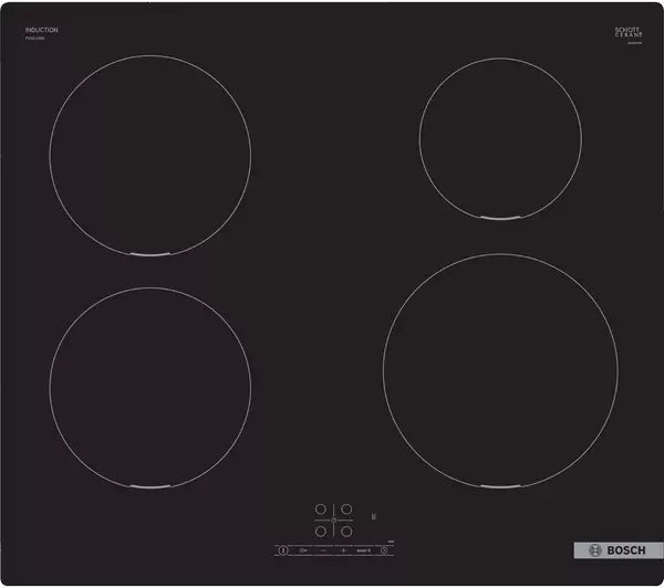 Bosch Series 4 PUE611BB5B 59cm Induction Hob - Black