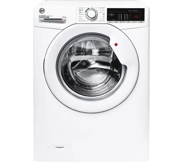 Grade A HOOVER H-Wash 300 H3W 410TAE NFC 10 kg 1400 Spin Washing Machine - White BB4028