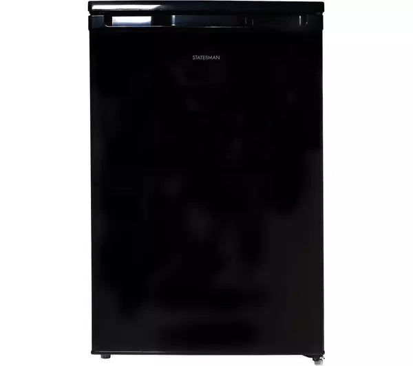 STATESMAN R155B Undercounter Fridge With IceBox  - Black