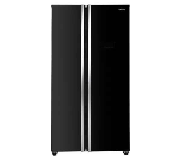Grade A KENWOOD KSBSB23 American-Style Fridge Freezer - Black BB5433