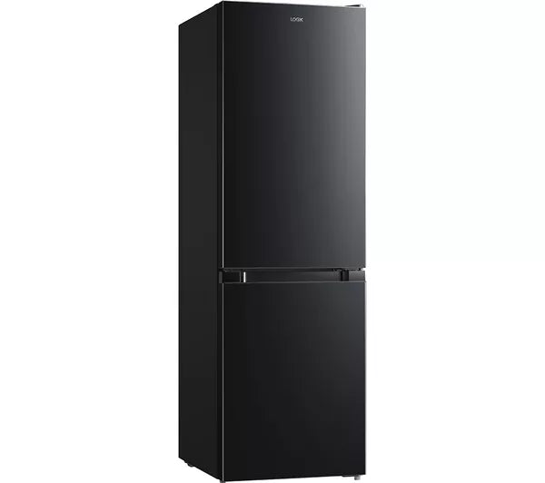 Grade A LOGIK LFC50B23 60/40 Fridge Freezer - Black BB5345