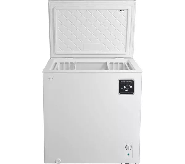 Grade A LOGIK L198CFW23 Chest Freezer - White BB5336