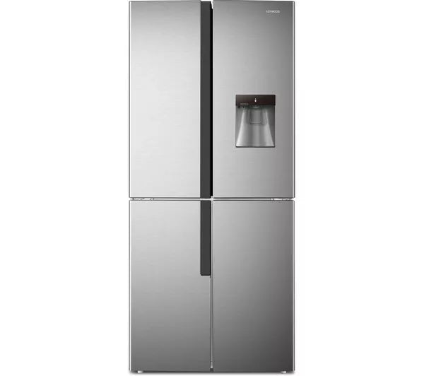 Grade A KENWOOD KSBS4DX23 Slim American-Style Fridge Freezer - Inox BB5434
