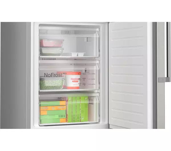 BOSCH Series 6 KGN39AIAT 70/30 Fridge Freezer - Inox