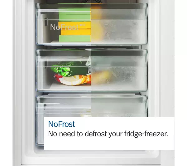 BOSCH Series 6 KGN39AIAT 70/30 Fridge Freezer - Inox