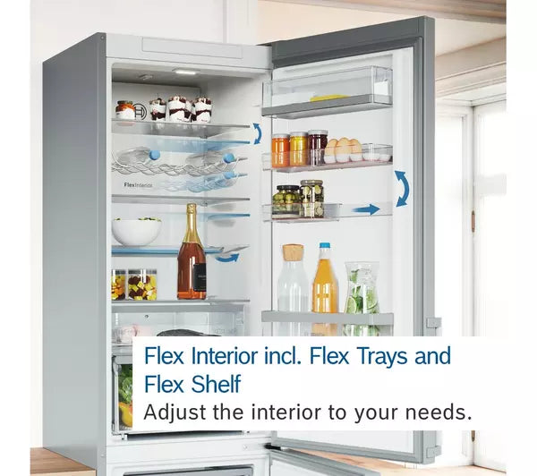 BOSCH Series 6 KGN39AIAT 70/30 Fridge Freezer - Inox