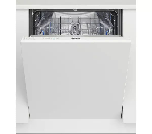 Grade A INDESIT D2I HL326 UK Fully Integrated Full-size Dishwasher - White -BB9504