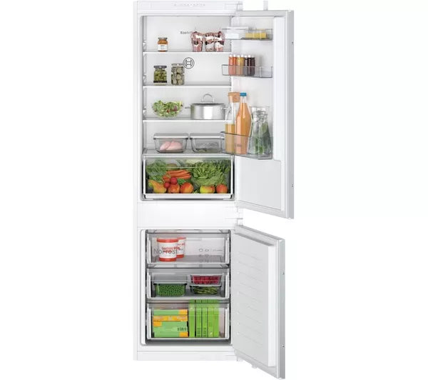BOSCH Series 2 KIN86NSE0G Integrated 60/40 Fridge Freezer - Sliding Hinge