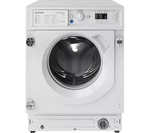 Grade A INDESIT BI WMIL 81485 UK Integrated 8 kg 1400 Spin Washing Machine-BB5046