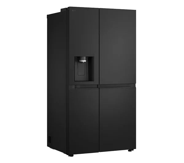 LG NatureFRESH GSLE81EPBC American-Style Smart Fridge Freezer - Essence Black Steel