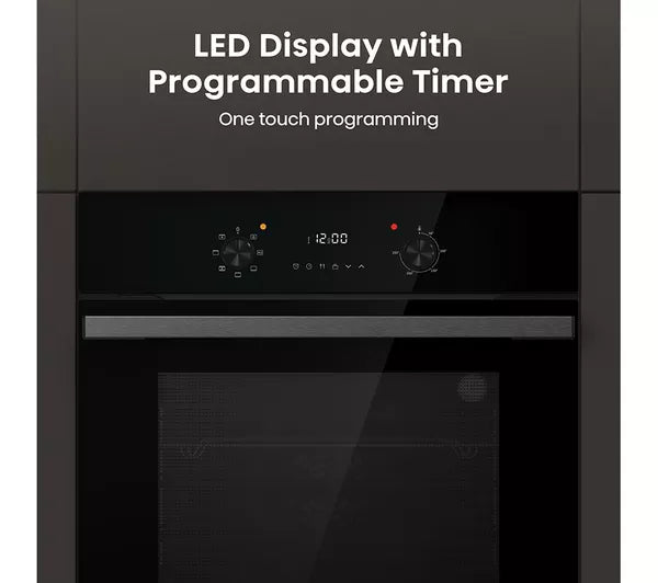 HISENSE BI62220ABGUK Electric Built-in Single Oven - Black