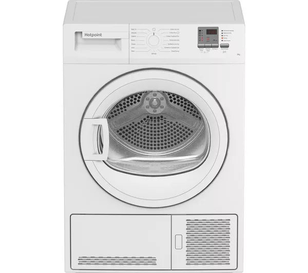 HOTPOINT C HD C82 WWGD UK 8 kg Condenser Tumble Dryer - White