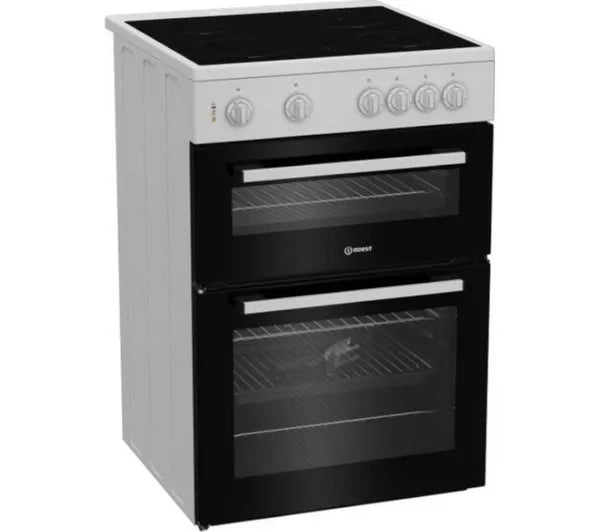 INDESIT IT60V9KMW/UK 60 cm Electric Ceramic Cooker - White