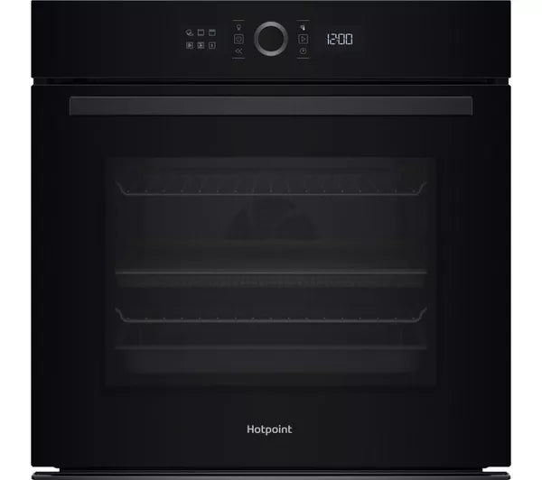 HOTPOINT Class 4 ActiveMultiflow HOI4S8PM0BUK Electric Pyrolytic Steam Oven - Black