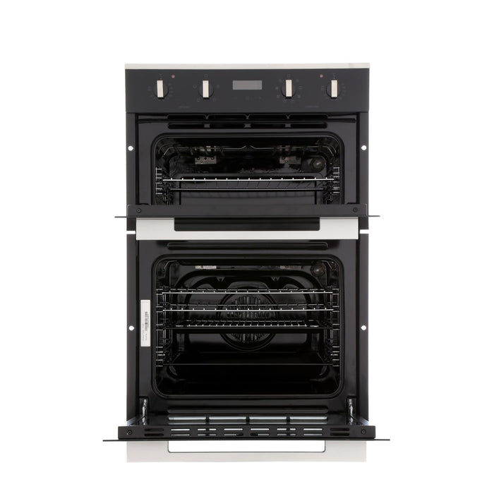 Rangemaster RMB9048BL/SS Stainless Steel Built-In Electric Double Oven