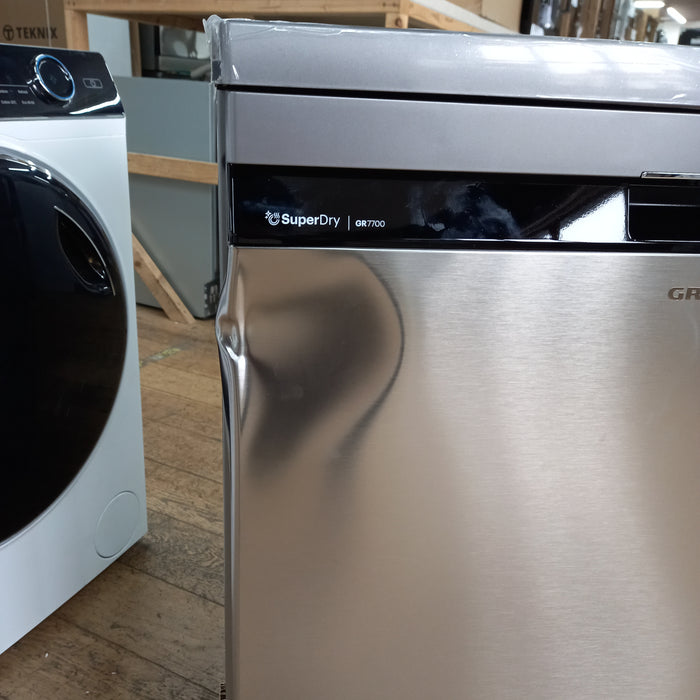 Grade A GRUNDIG GNFP4630DWX Full-size WiFi-enabled Dishwasher - Stainless Steel BB3736