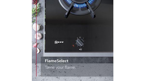 NEFF N90 T29TS79N0 85cm Gas Hob - Black