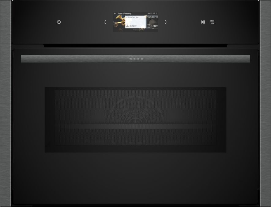 Neff C24MS31G0B N90 Compact Oven with Microwave Function, Graphite