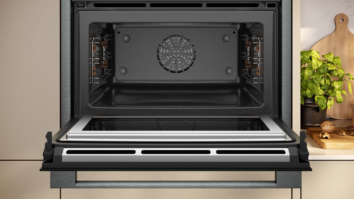 Neff C24MS31G0B N90 Compact Oven with Microwave Function, Graphite