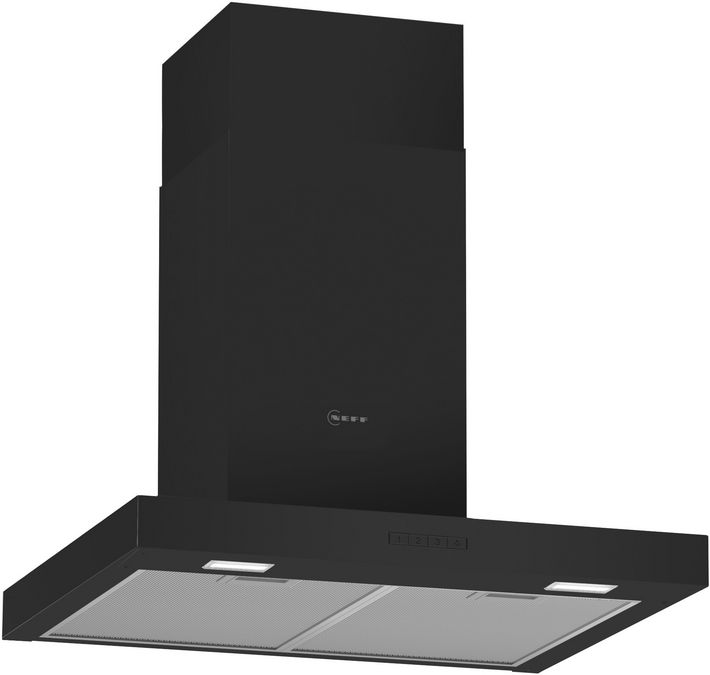 Neff D62BBC0S0B N30 60cm Chimney Cooker Hood, Black