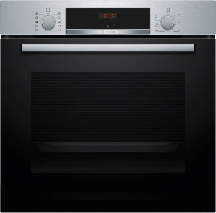 Bosch HQA534BS3B Series 4 Built-In Electric Single Oven, Stainless Steel, A+ Rated