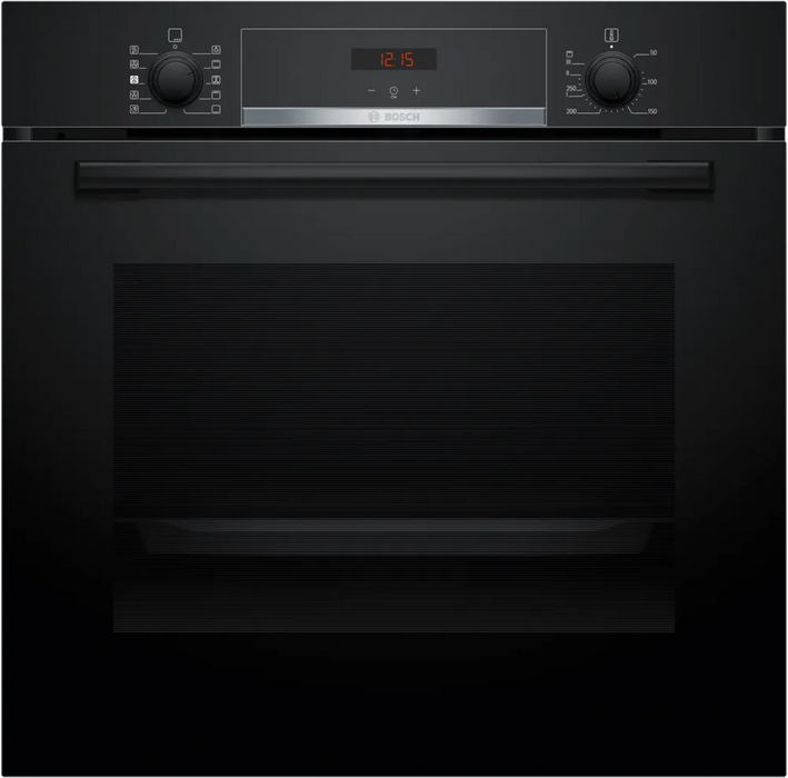 Bosch HQA534BB3B Series 4 Built-In Electric Single Oven, Black, A+ Rated