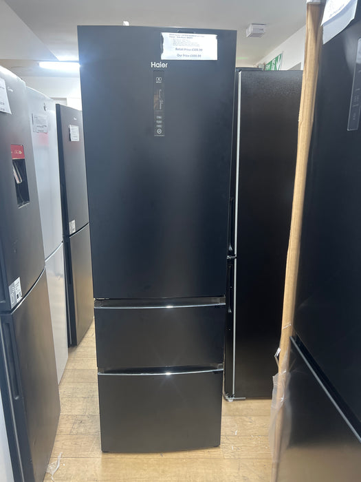 Grade A HAIER Series 3 HTR3619ENPB 60/40 Fridge Freezer - Slate Black-BB9051