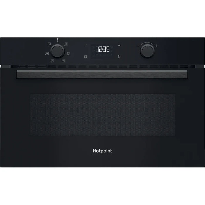 Hotpoint HPD 254 CR BUK - Black Built-In Microwave with Grill - 31L - 1000W
