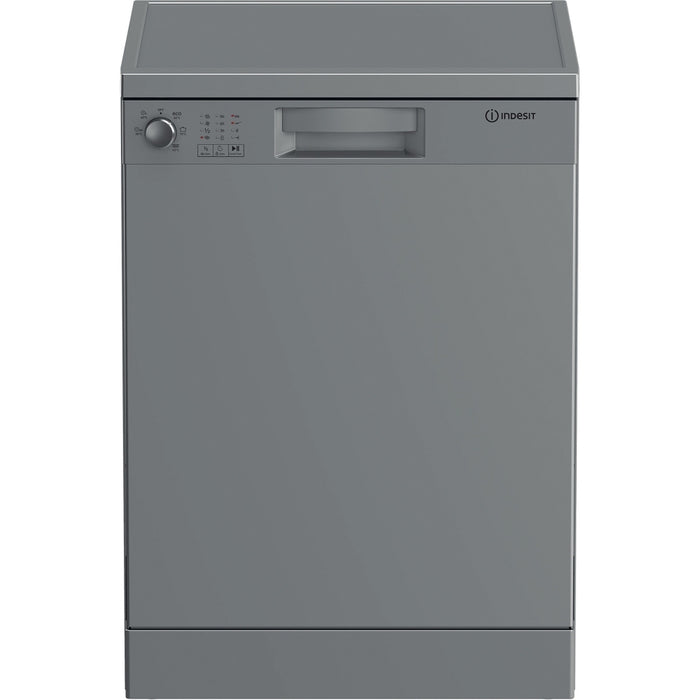 Indesit IN2FE13DT9SUK Dishwasher, 13 Place Settings, Silver, E Rated