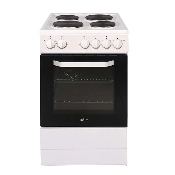 Solt ASCC50W - White Electric Cooker - 62L Single Oven - A Energy