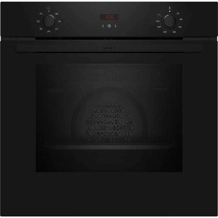 Neff B1DCC0AK3B N30 Built-In Electric Single Oven, Black, A+ Rated