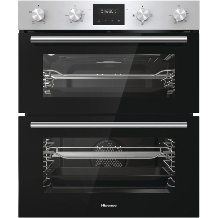 HISENSE BID75211BGUK Electric Built-under Double Oven - Black