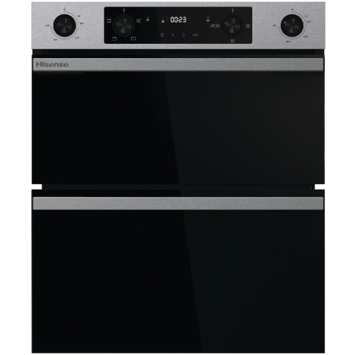 Hisense BUD714221AX Built-Under Electric Double Oven, Stainless Steel, A Rated