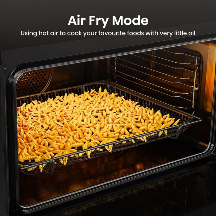 Hisense BUD714221CDBG Built-Under Electric Double Oven, Black, A Rated