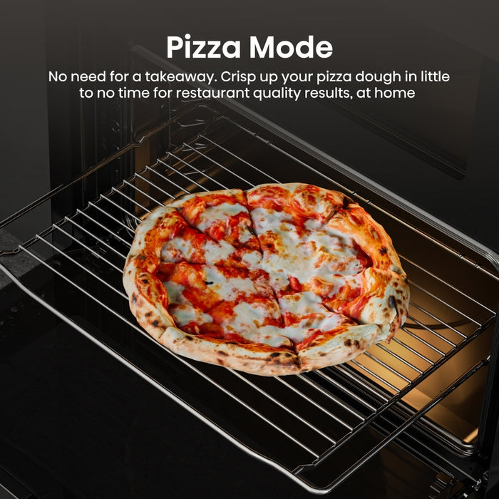 Hisense BUD714221CDBG Built-Under Electric Double Oven, Black, A Rated