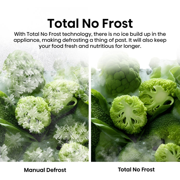 Hisense FT5K310GSFC Total No Frost Tall Freezer, Black, C Rated