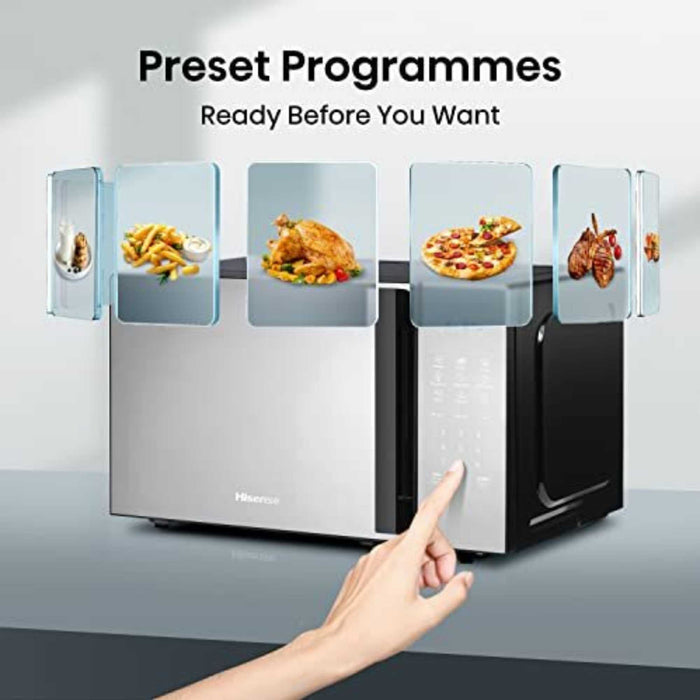 Hisense H20MOMBS4HGUK 20L 700W Microwave Grill - Black