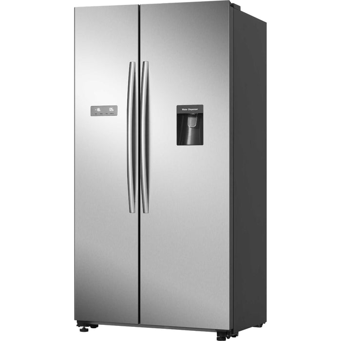 Hisense RS741N4WCE 578L American Style Fridge Freezer -Silver
