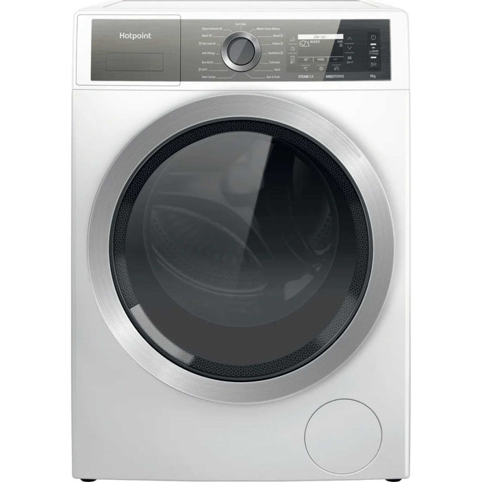 Hotpoint H799GPOWERUK Freestanding 9kg 1400rpm GentlePower Washing Machine in White