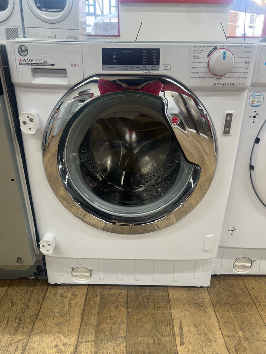 Grade A HOOVER H-Wash 300 HBWS 48D2ACE Integrated 8 kg 1400 Spin Washing Machine BB9124