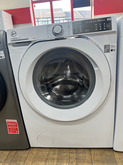 HOOVER H-Wash 500 HWB49AMC WiFi-enabled 9 kg 1400 Spin Washing Machine – White -