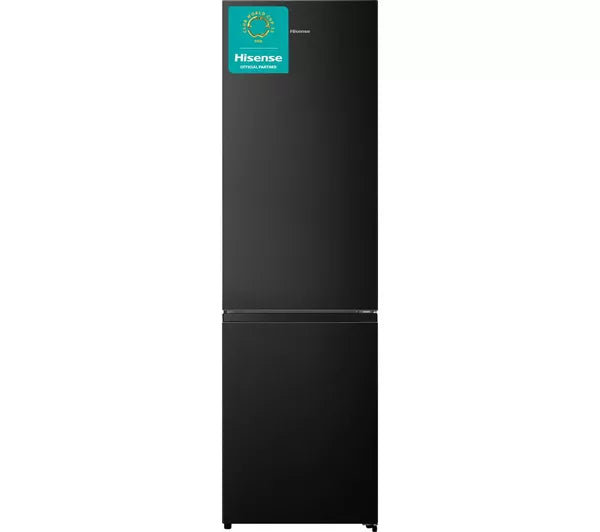 HISENSE RB435N4BFE 60/40 Fridge Freezer - Black Stainless Steel