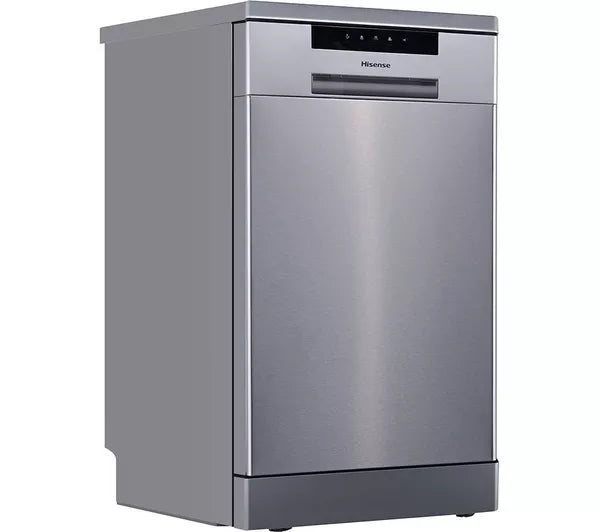 HISENSE HS523E15XUK Slimline Dishwasher - Stainless Steel BB9507